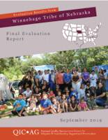 Evaluation Results from Winnebago Tribe of Nebraska