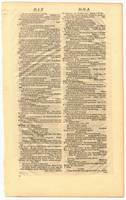 Dictionary of the English Language (recto)