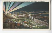 Airplane View of the Great Lakes Exposition (recto)