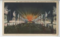 Court of Presidents at Night, Great Lakes Exposition (recto)