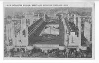  Automotive Building, Great Lakes Exposition, Cleveland, Ohio (recto)