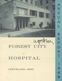 Forest City Hospital annual report 1960