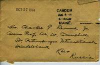 To Charles F., Jr., and Dorothy Brush, 1914-1917