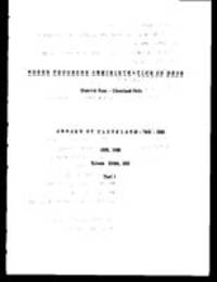 Annals of Cleveland: 1818-1935; 1835 Volume 18, 1836 Volume 19