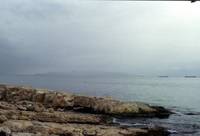 Aegina Island from Piraeus