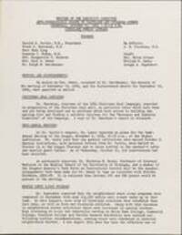 Anti-Tuberculosis League of Cleveland and Cuyahoga County meeting minutes, October 1964