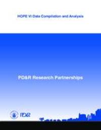 HOPE VI Data Compilation and Analysis