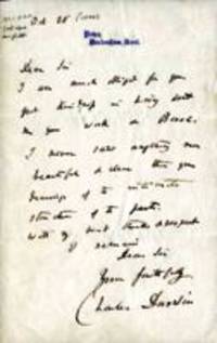 Letter from Charles Darwin to T. G. H. Eimer [Theodor Gustav Heinrich Eimer], 9690