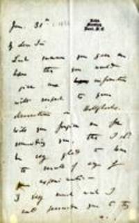 Letter from Charles Darwin to C. W. Crocker [Charles William Crocker], 3425
