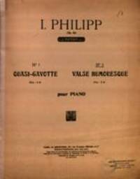 Valse-humoresque : pour piano, op. 46 no. 2