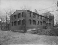 Barracks #1, exterior, north and east sides
