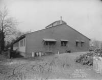 Mess Hall, exterior, south side