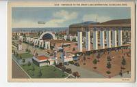 Entrance to The Great Lakes Exposition, Cleveland, Ohio