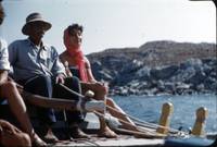 Aboard the caique to Delos