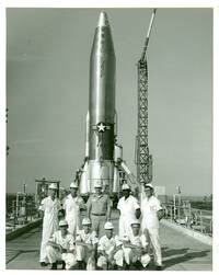 Photograph of the USAF Atlas ICBM Missile Crew, 1960s