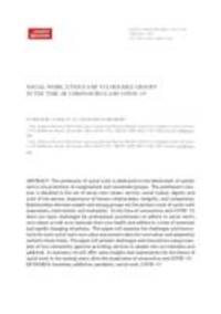 Social Work, Ethics, and Vulnerable Groups in the Time of Coronavirus and COVID-19
