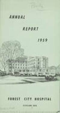 Forest City Hospital annual report 1959