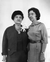 Frances P. Bolton and Rozella M. Schlotfeldt