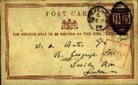 Postcard from Charles Darwin to [H. W. Bates] 10829