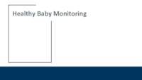Healthy Baby Monitoring