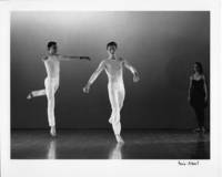 Dancers Louis Kavouras, Frank Roth, Angela Patrinos; Photographer Amie Albert
