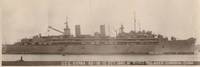 Photograph of the USS Sierra, Whang-Poo River, Shanghai, China, 12 October 1945
