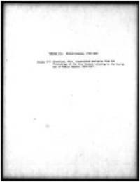 Transcribed abstracts from the Proceedings of the Cleveland, Ohio, City Council relating to the laying out of Public Square