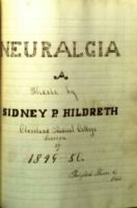 Neuralgia : a thesis