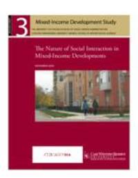 The Nature of Social Interaction in Mixed-Income Developments