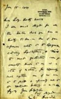 Letter from Charles Darwin to D. F. Nevill [Dorothy Fanny Nevill], 10789