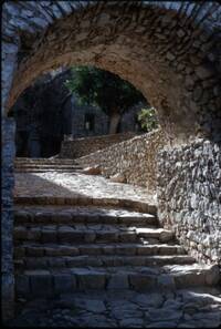 Arch and steps at Fort Palamedes