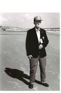 Photograph of Tony Sajovic, Normandy Beach, France, 1994