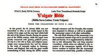 no. 19, Vulgate Bible, Biblia Sacra Latina, Versio Vulgata