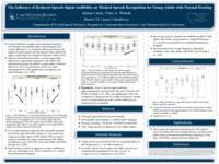 The Influence of Reduced Speech Signal Audibility on Masked-Speech Recognition for Young Adults with Normal Hearing