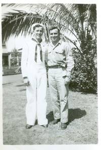Photograph of Frank Czerwony with His Brother Casey Czerwony