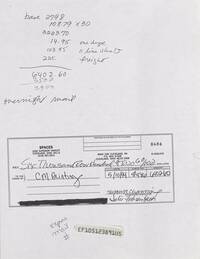 CM Printing payment, May 1994