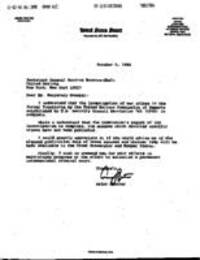 Fax from Senator Arlen Specter to Boutros Boutros-Ghali