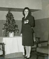 Photograph of Goldie Szabo at Higbee Department Store
