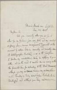 Autograph letters of Thomas De Quincey