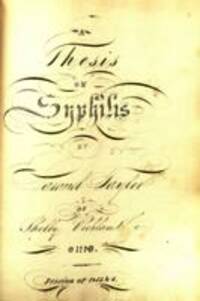A thesis on syphilis