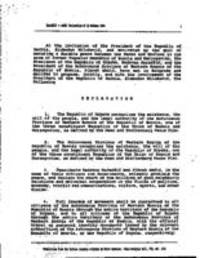Karadzic-Abdic Declaration of 22 October 1993