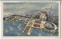 Bird's-Eye View of The Great Lakes Exposition, Cleveland, Ohio