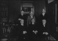 Dayton C. Miller, Albert A. Michelson with others