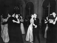 Couples dance during an Inter-Dormitory dance