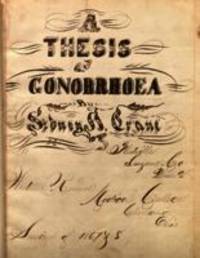 A thesis on gonorrhoea
