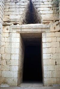 Mycenae citadel entrance