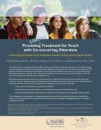 Providing Effective Treatment for Youth with Co-occurring Disorders