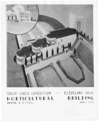 Architectural sketch of buildings