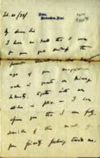 Letter from Charles Darwin to [Unknown California author]