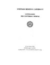 Western Reserve University Convocation for Conferring Degrees, 2/6/1946